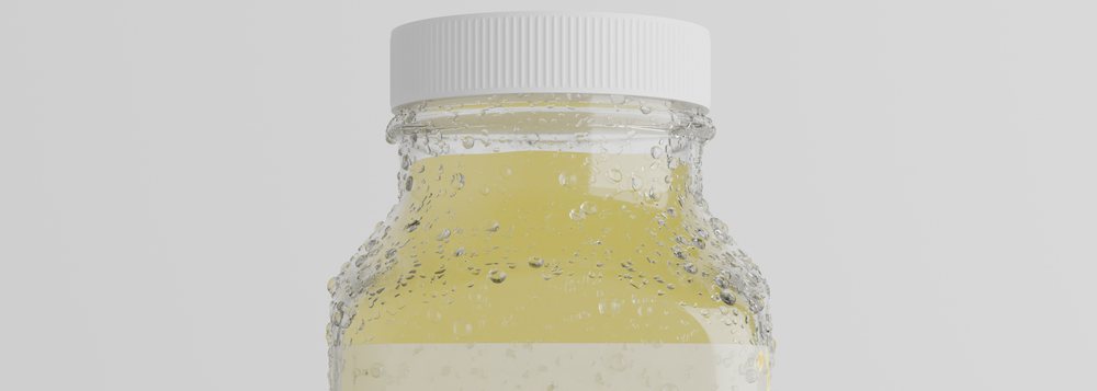 Cold-pressed citrus juice, chilled